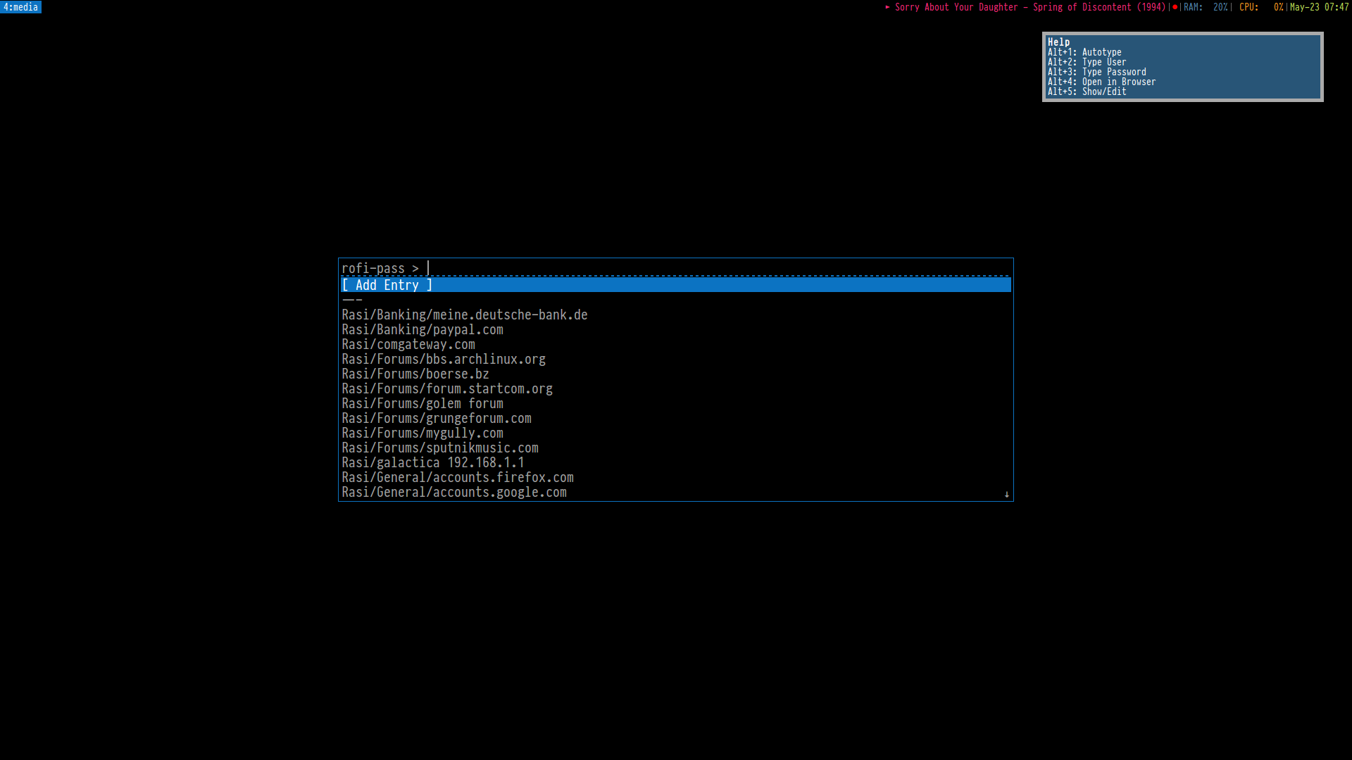 rofi-pass